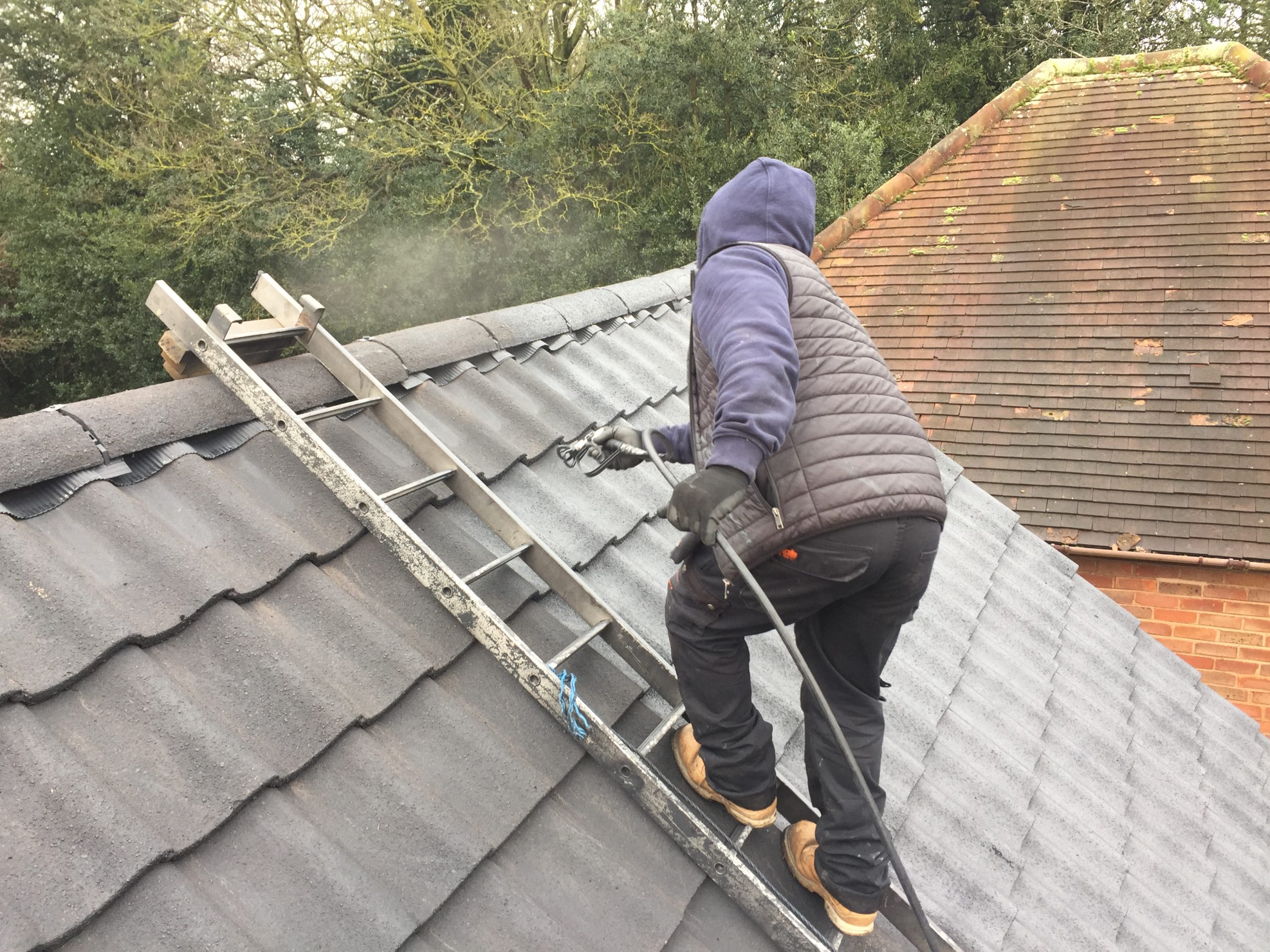 Tettenhall – Acrylic Roof Spraying