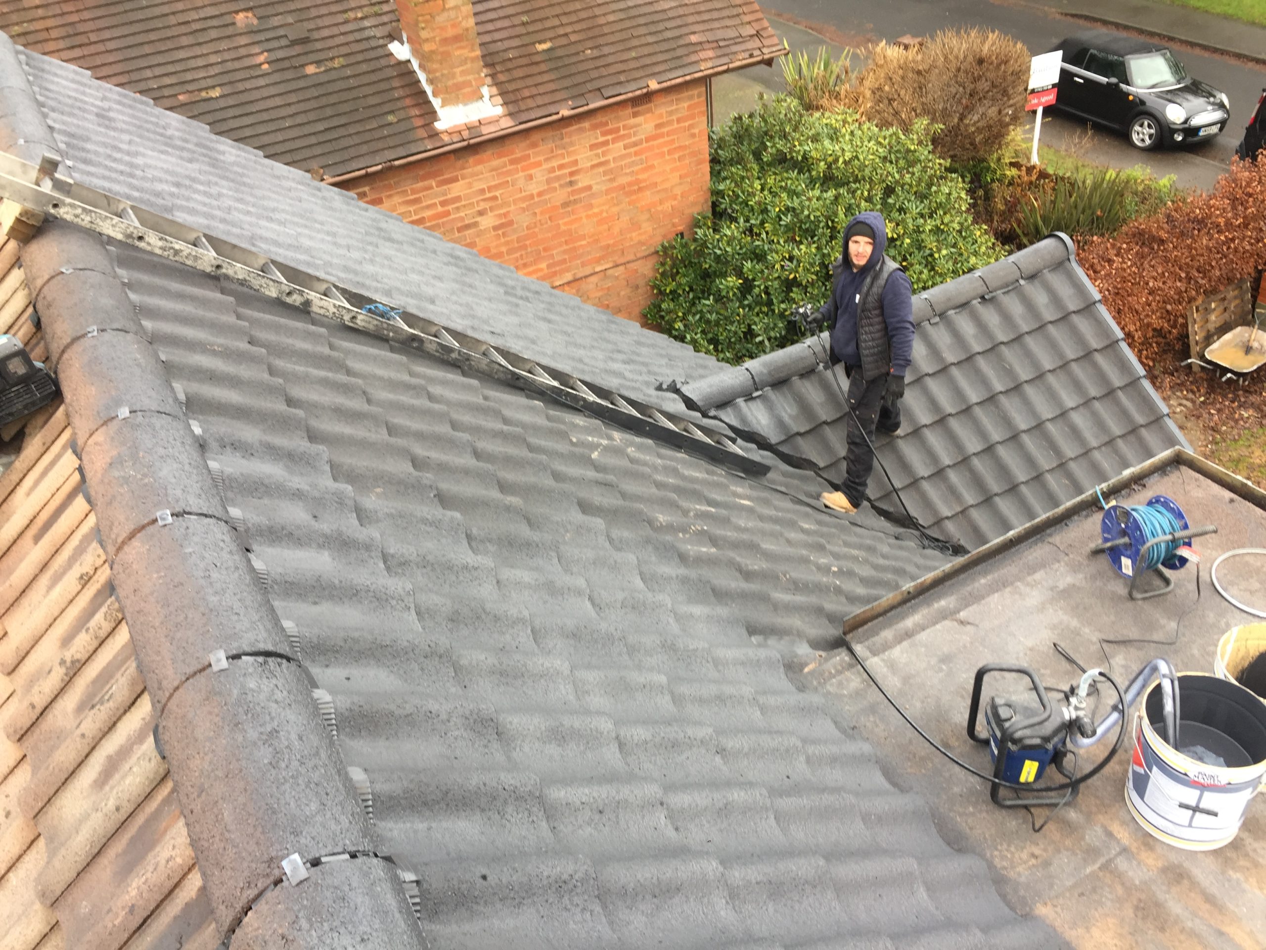 Tettenhall – Acrylic Roof Spraying